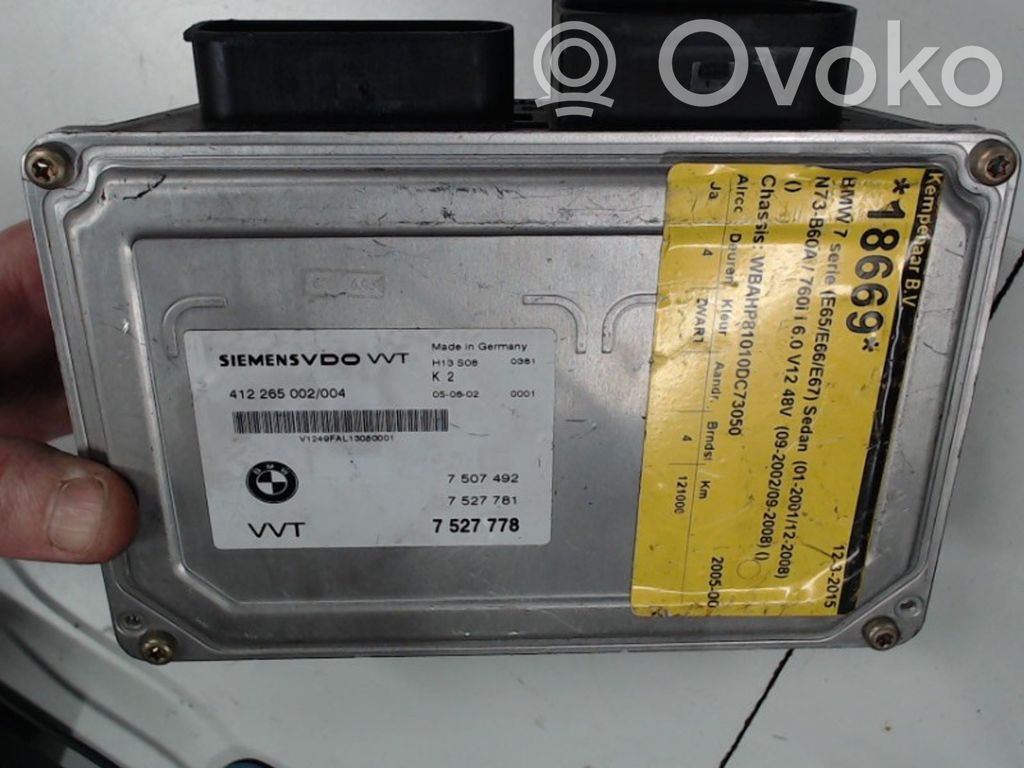 BMW 7 E65 E66 Sonstige Steuergeräte / Module 
