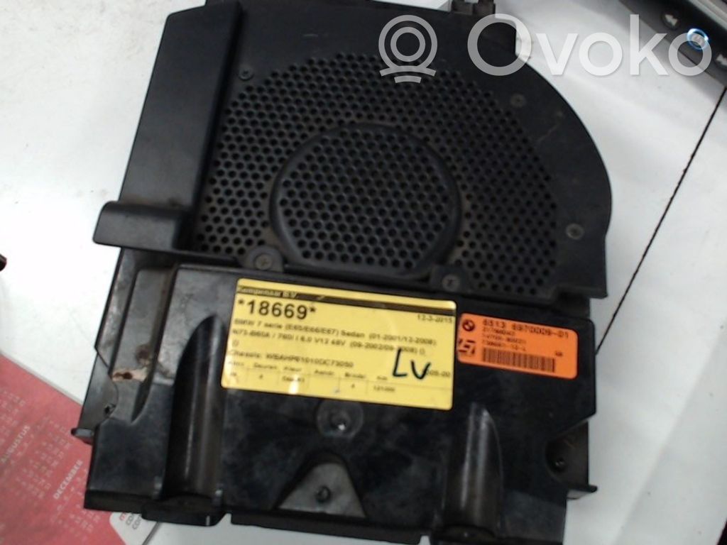BMW 7 E65 E66 Subwoofer speaker 