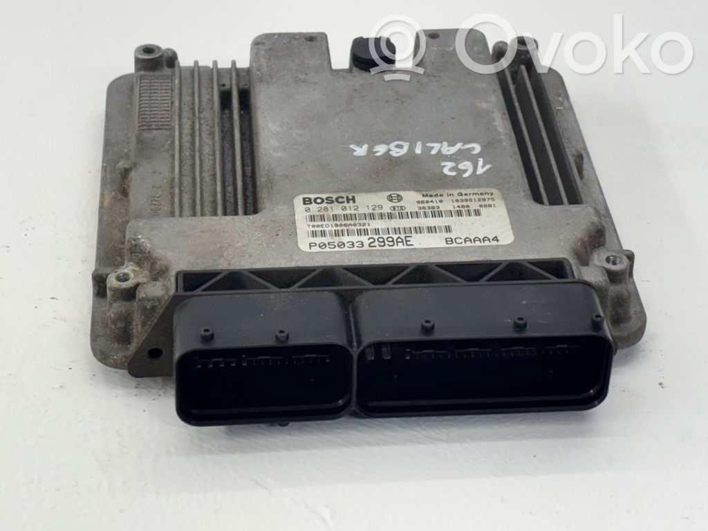 Unidad de control/módulo del motor   P05033299AE,1039S12875,0281012129