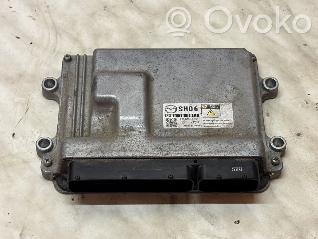 Unité de commande, module ECU de moteur   SH0618881J,2757005135