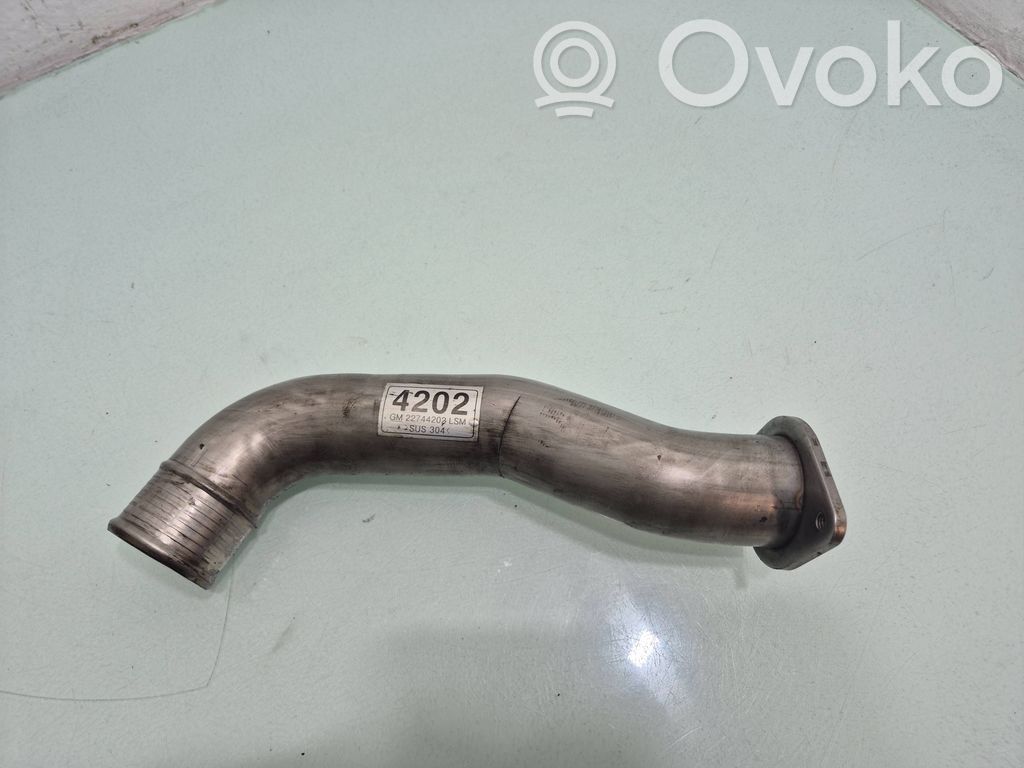 Opel Antara Intercooler hose/pipe 