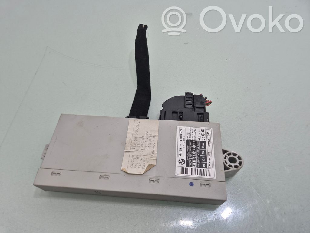 BMW 5 E60 E61 CAS vadības bloka modulis 