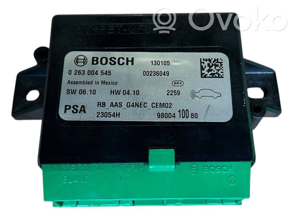 Parking PDC control unit/module   9800410080,0263004545