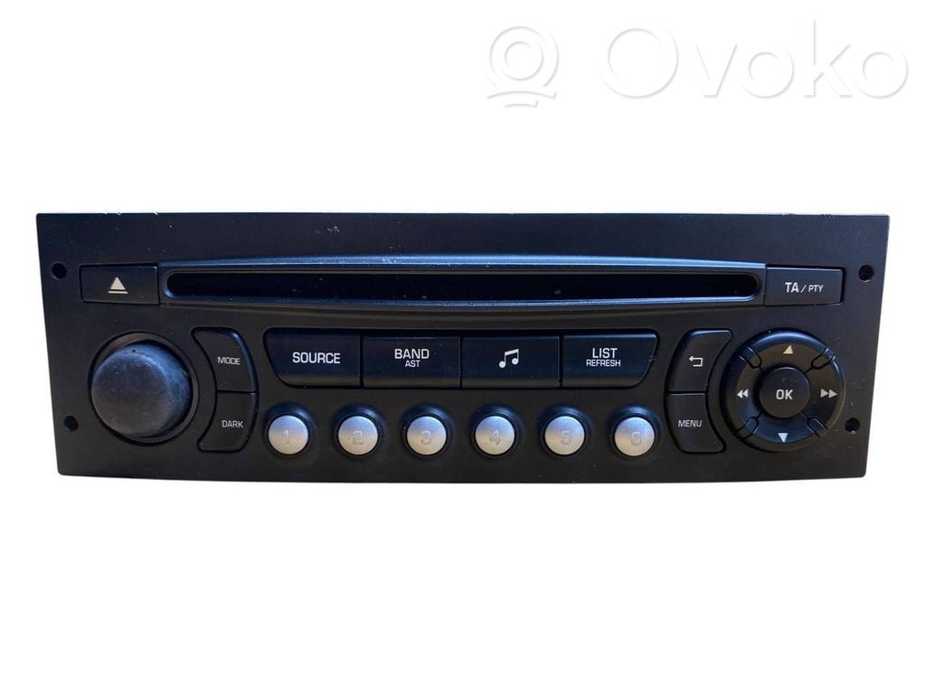 Citroen DS3 Radio/CD/DVD/GPS head unit 