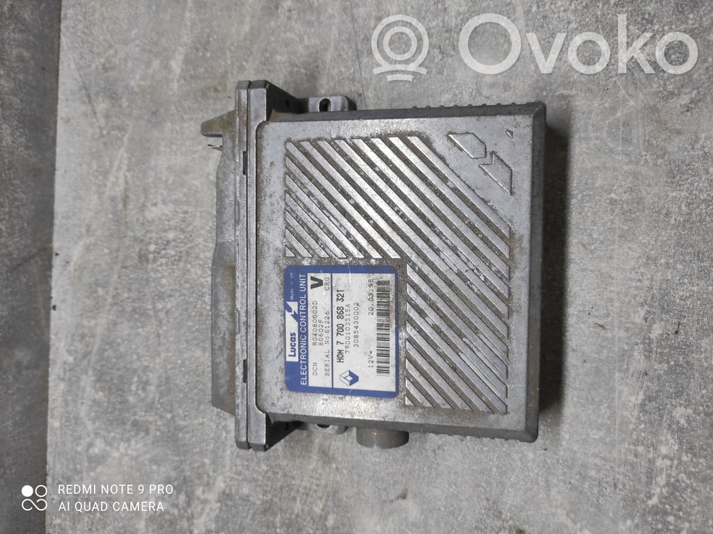 Volvo S40, V40 Engine control unit/module 