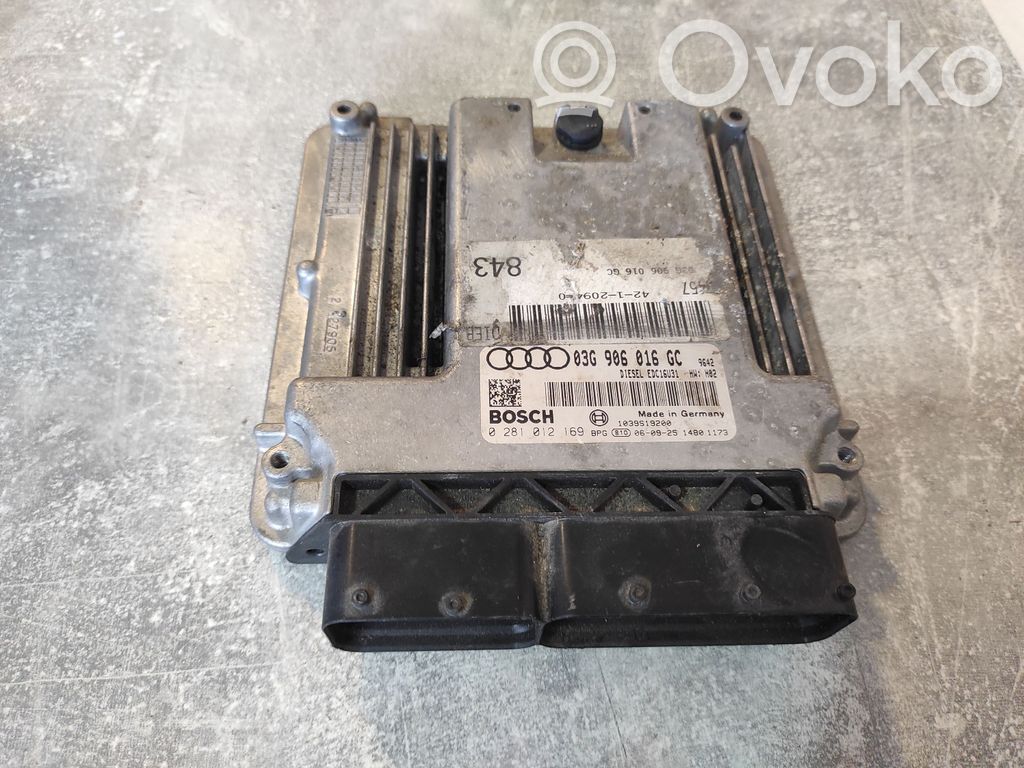 Audi A6 S6 C6 4F Engine control unit/module 