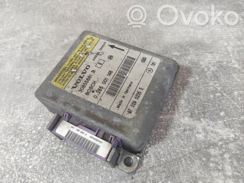 Volvo S40, V40 Airbag control unit/module 