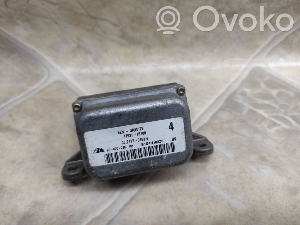 Nissan Murano Z50 ESP acceleration yaw rate sensor 