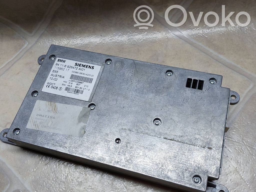 BMW 7 E65 E66 Autres unités de commande / modules 