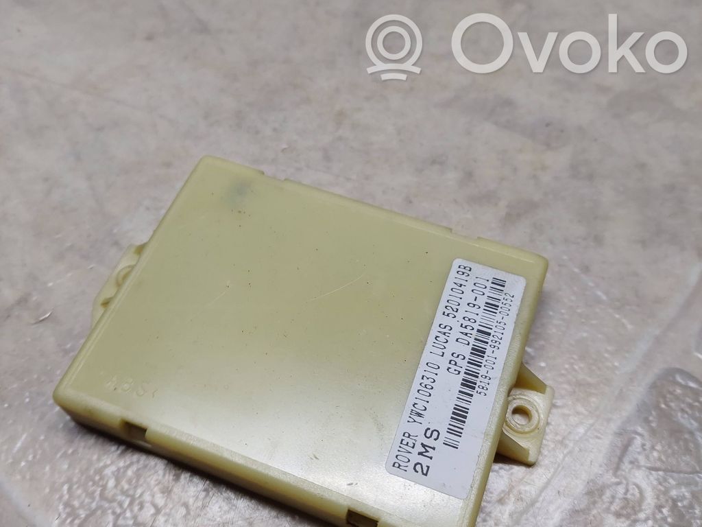 Land Rover Freelander Other control units/modules 