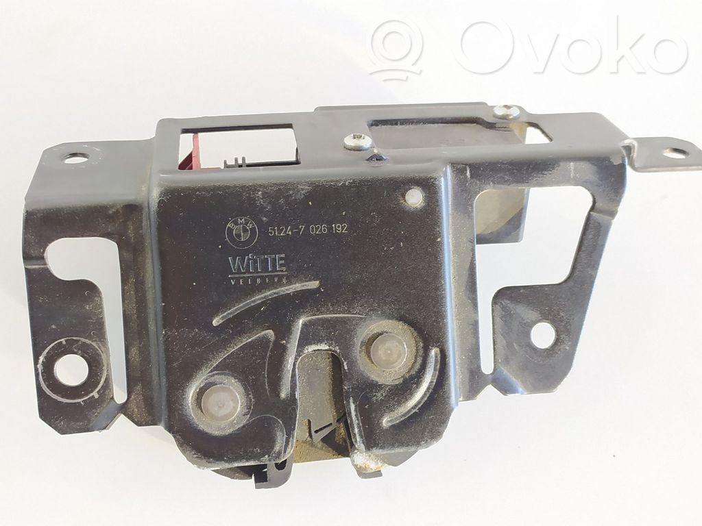 Tailgate/trunk/boot lock/catch/latch   51247026192