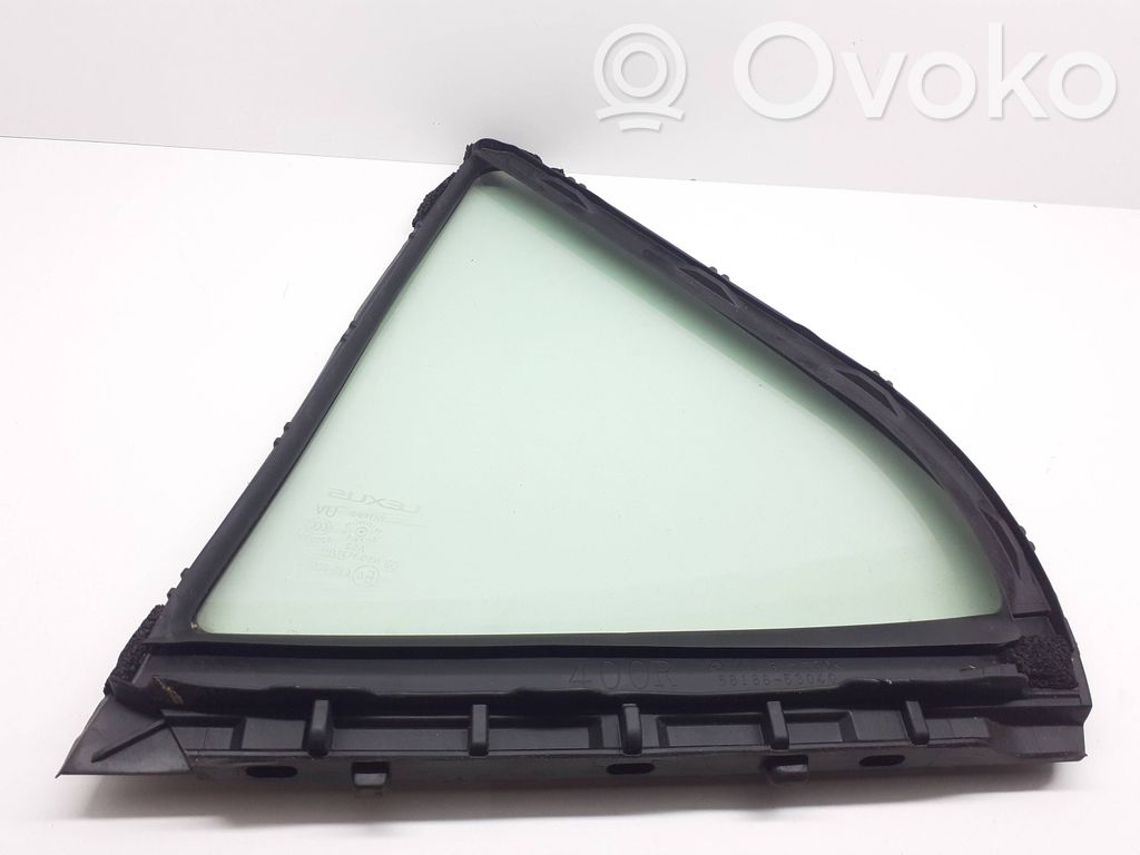 Lexus IS III XE30 Ventanilla de ventilación de la puerta trasera 