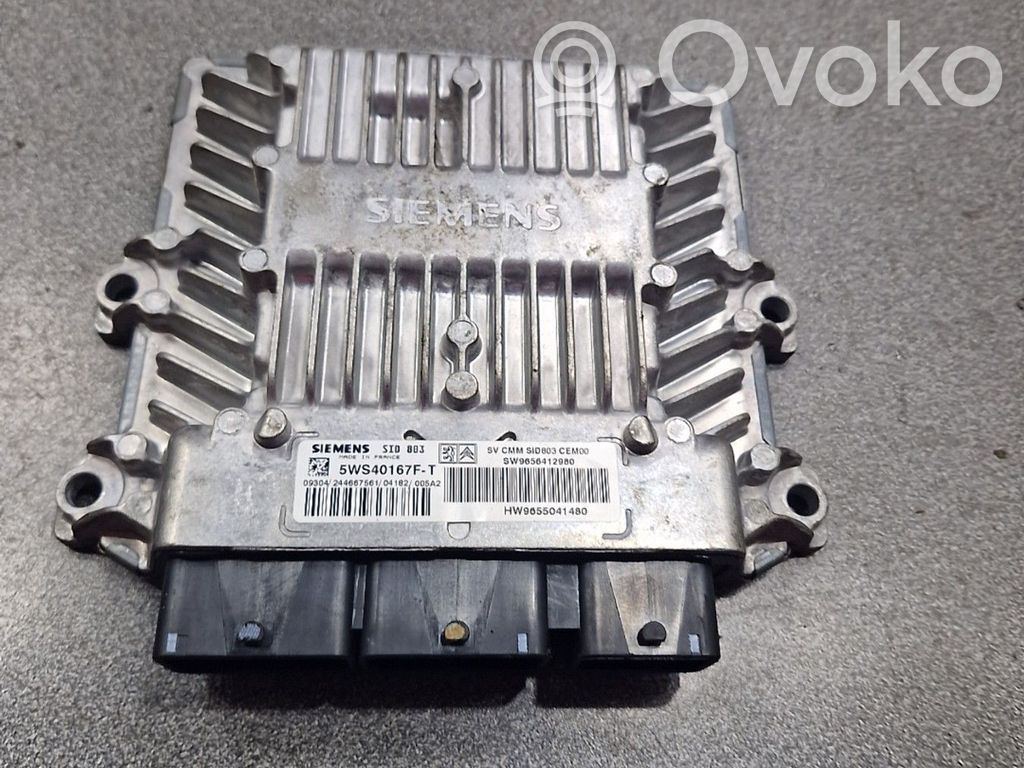 Peugeot 407 Calculateur moteur ECU 