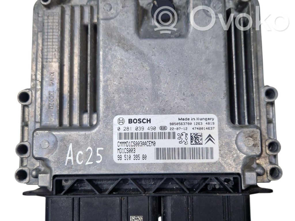 Peugeot 208 II Unidad de control/módulo del motor 