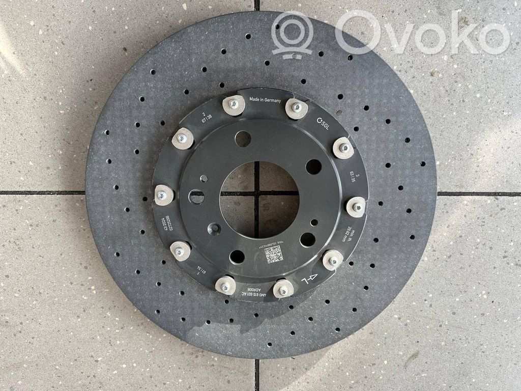 Rear brake disc   4M0615601AC
