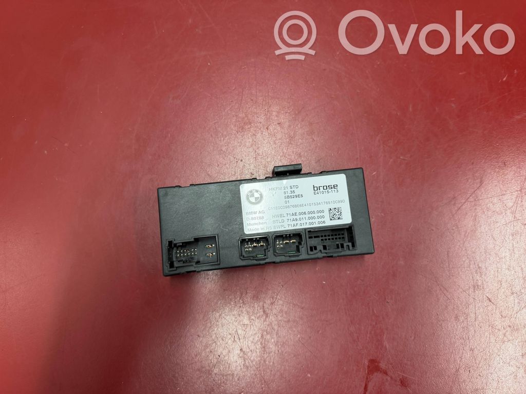 BMW X3 G45 Tailgate/trunk control unit/module 