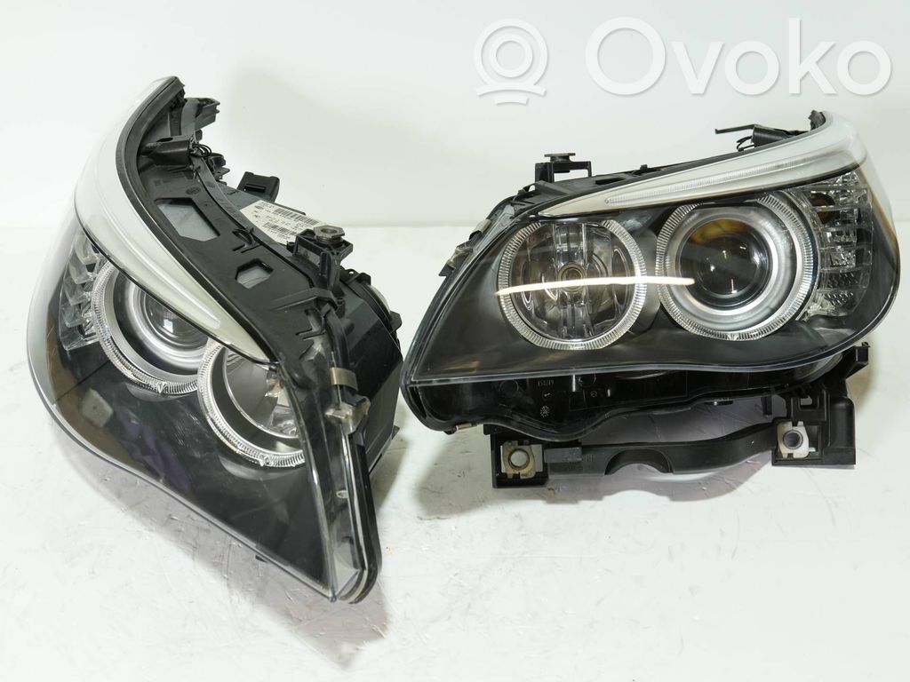 BMW 5 E60 E61 Headlights/headlamps set 