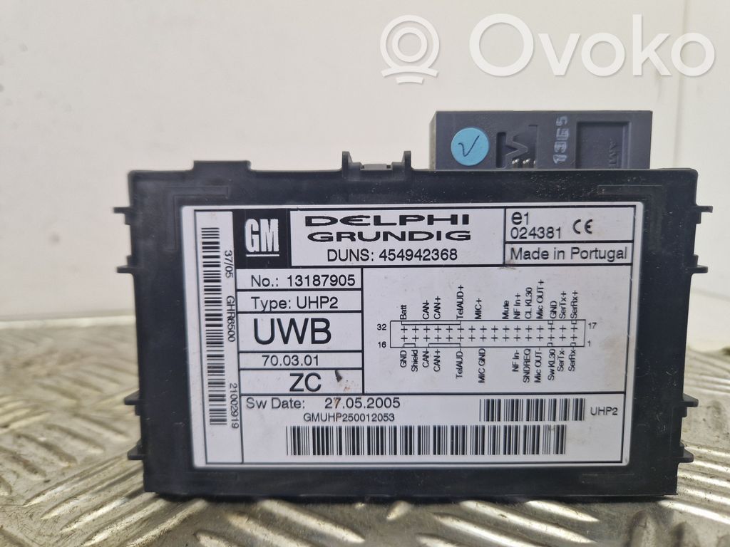 Opel Astra H Phone control unit/module 
