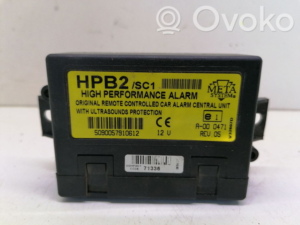 Opel Astra H Alarm control unit/module 