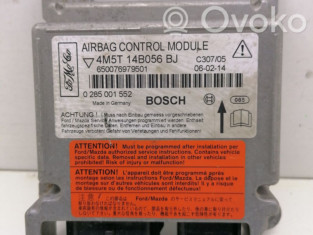 Ford Focus Airbag control unit/module 