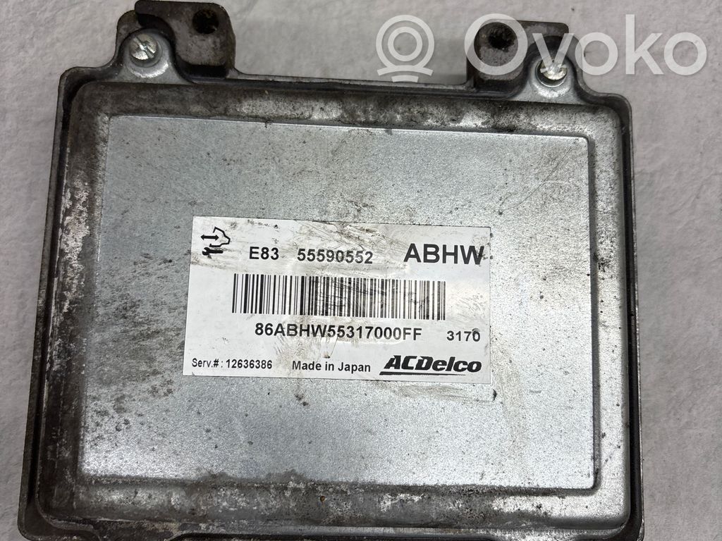 Opel Corsa D Engine control unit/module 