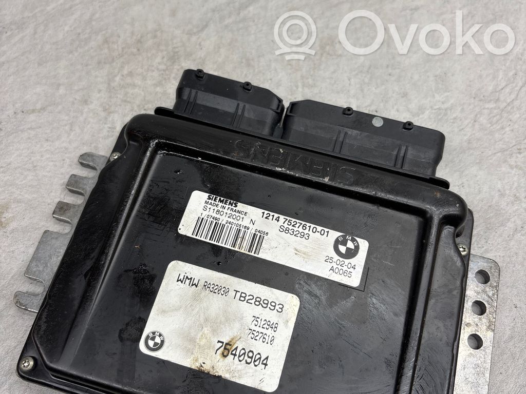Engine control unit/module   7527610,7512948,S118012001N
