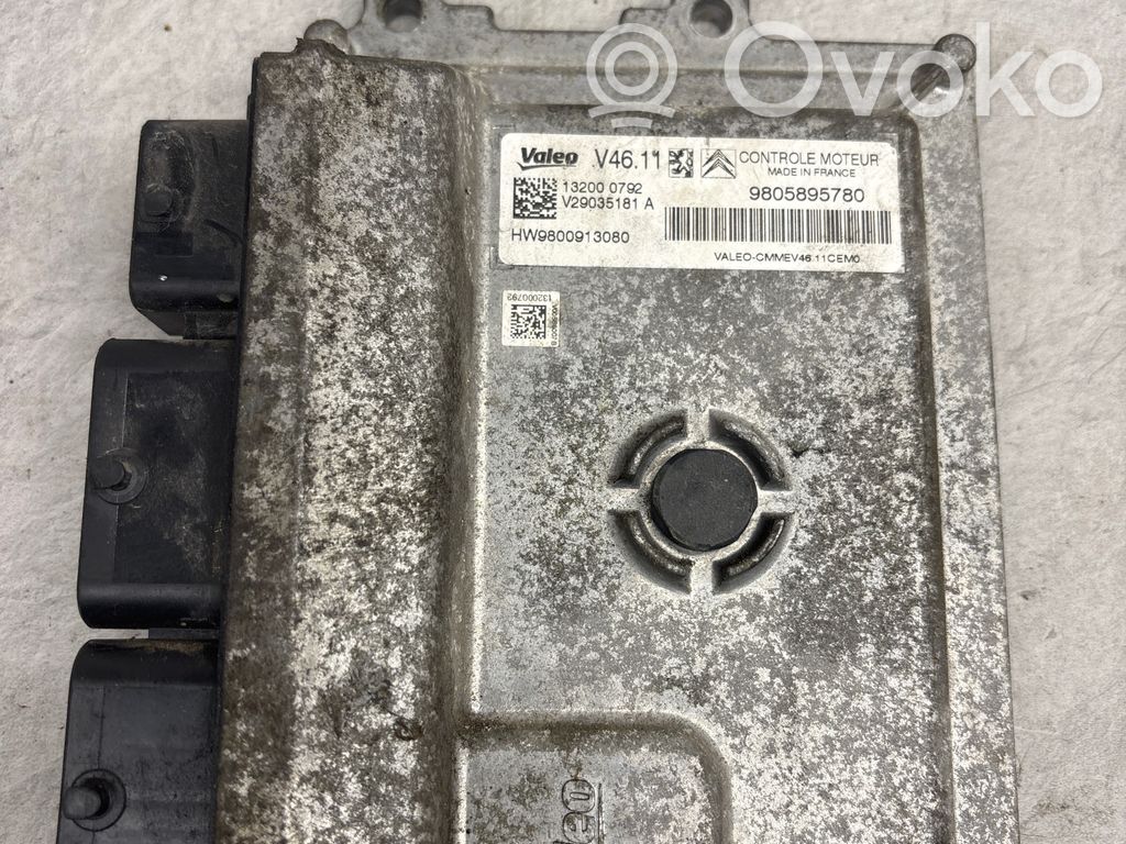 Peugeot 208 I Engine control unit/module 