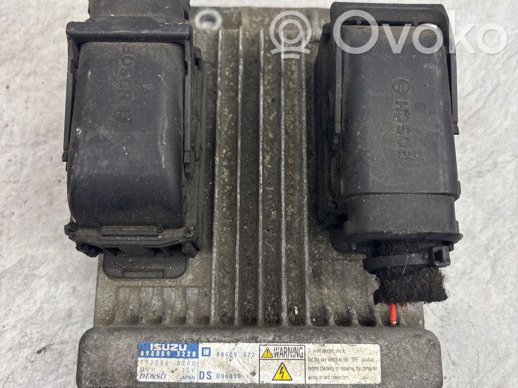 Opel Astra H Engine control unit/module 