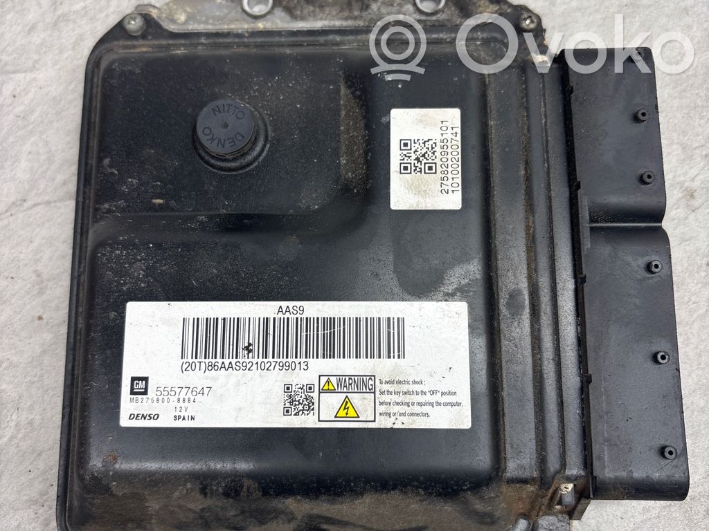 Engine control unit/module   55577647,86AS92102799013