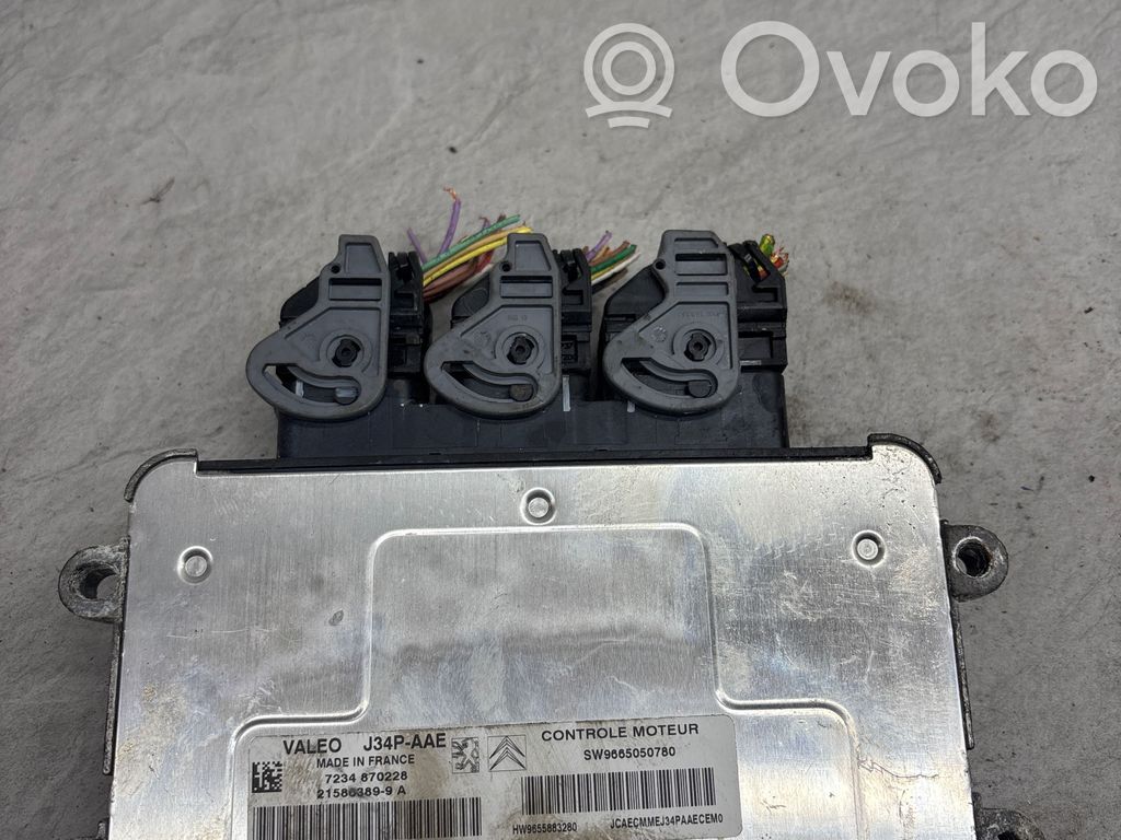 Peugeot 207 Engine control unit/module 
