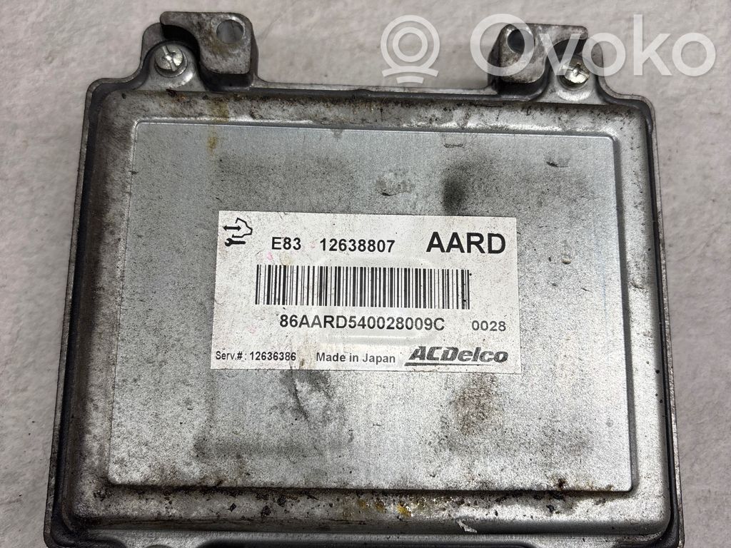 Engine control unit/module   12638807,12636386,86AARD540028009C