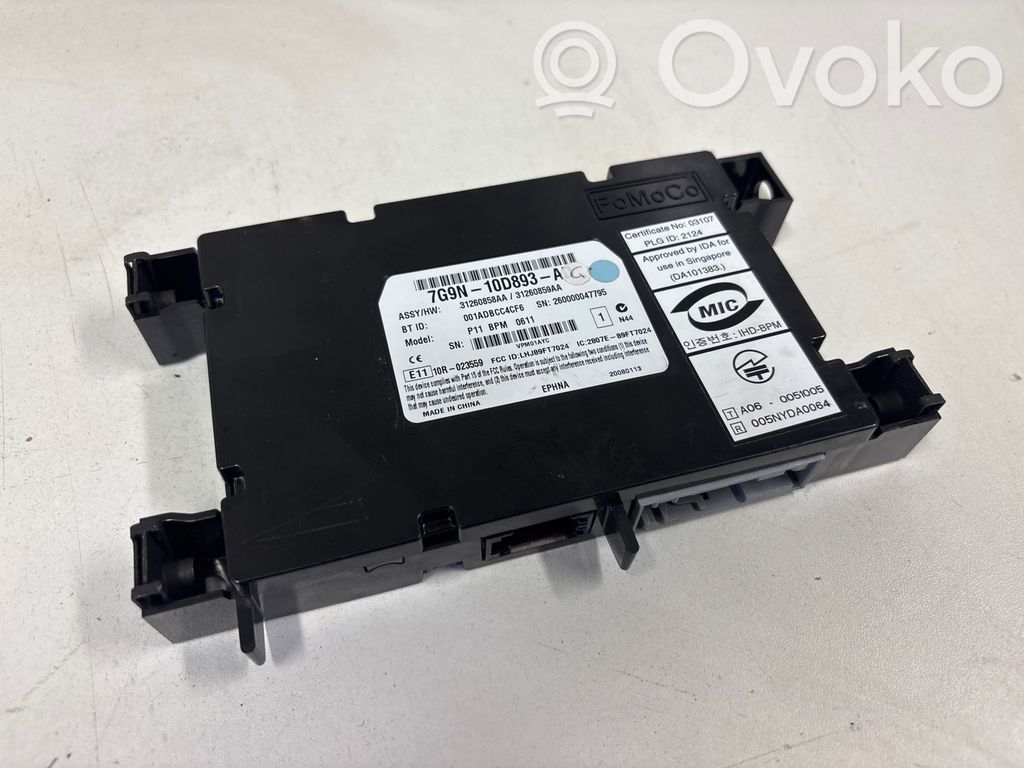 Unidad de control/módulo de bluetooth   7G9N10D893AD,001ADBCC4CF6,31260859AA,31260858AA