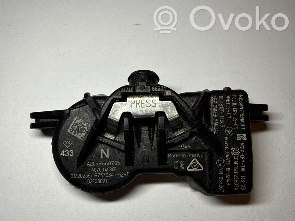 Nissan Qashqai Tire pressure sensor 