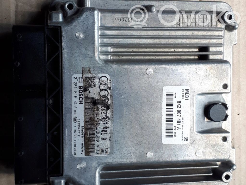 Audi A4 S4 B8 8K Engine control unit/module 