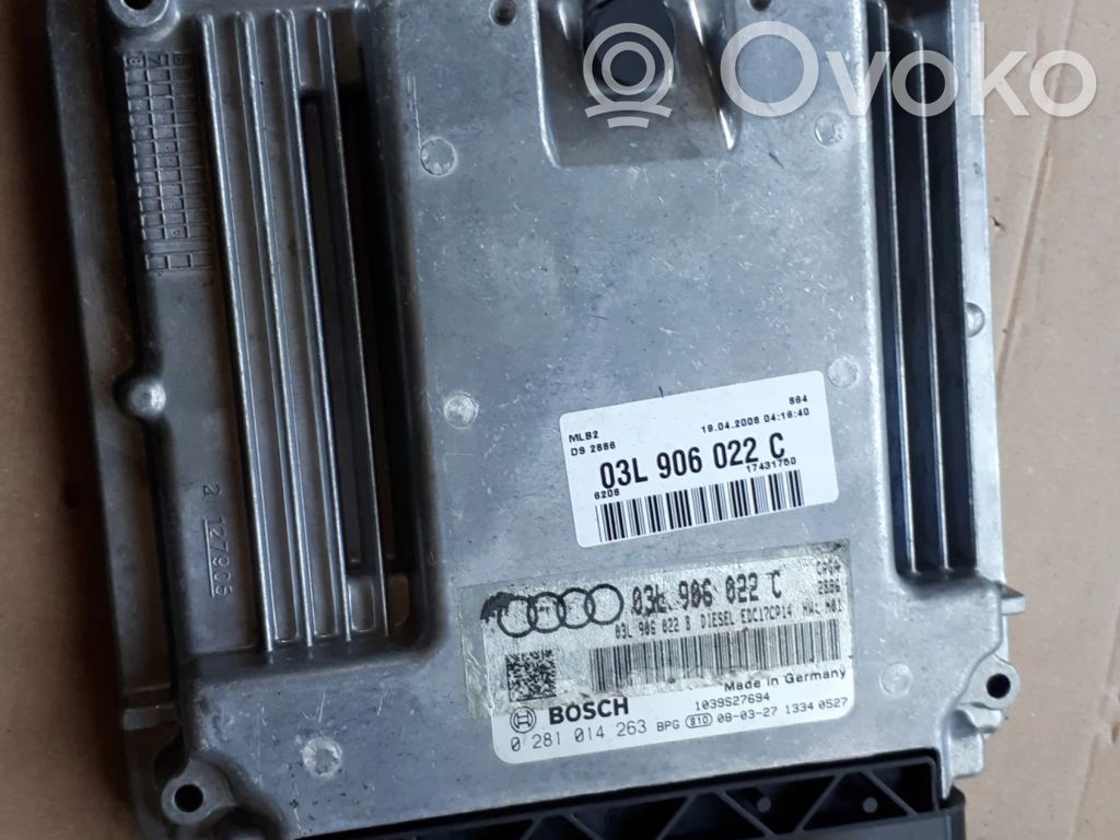 Audi A4 S4 B8 8K Engine control unit/module 