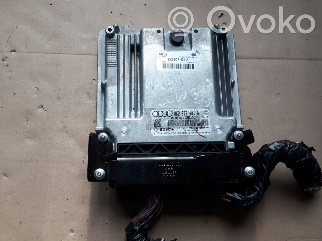Engine control unit/module   8K2907401A