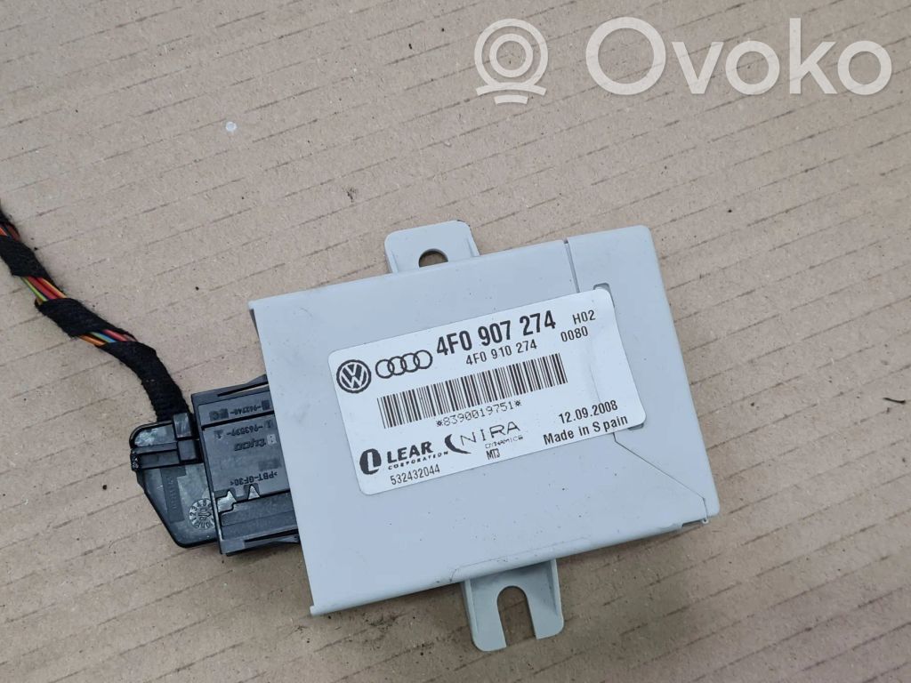 Audi A6 S6 C6 4F Riepu spiediena kontroles bloks 