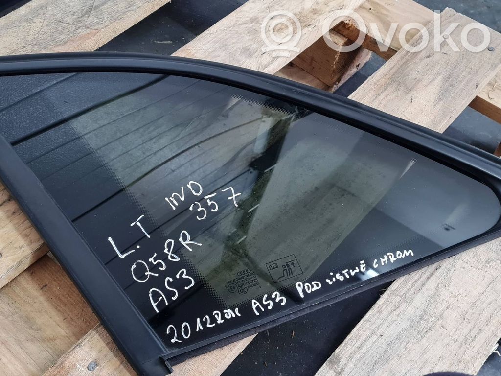 Audi Q5 SQ5 8R Galinis šoninis kėbulo stiklas 