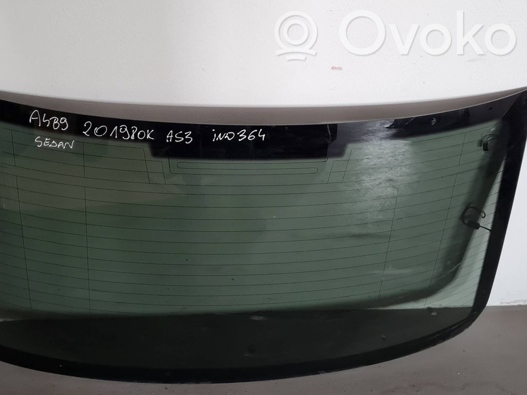 Audi A4 S4 B9 8W Galinis stiklas 