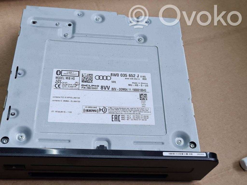 Audi Q5 SQ5 FY GPS navigation control unit/module 