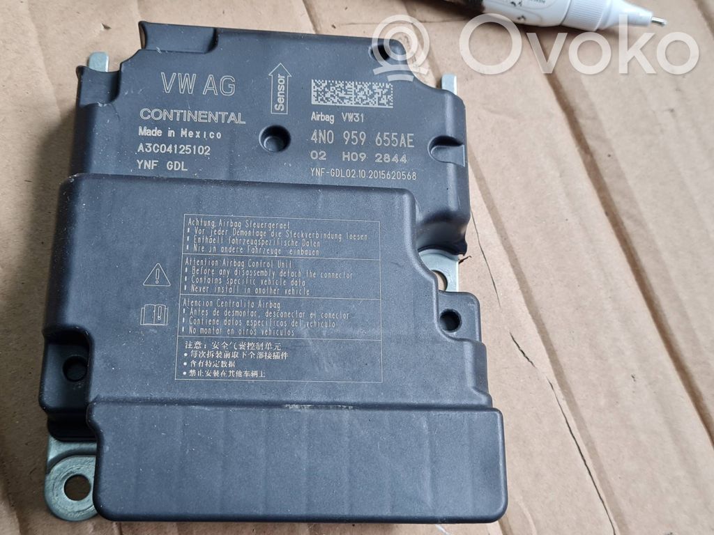 Audi A6 S6 C8 4K Airbag control unit/module 