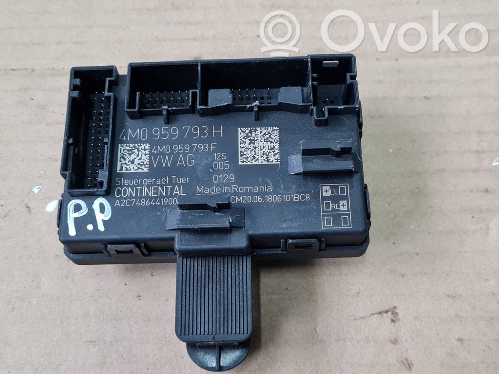 Audi S5 F5 Door control unit/module 