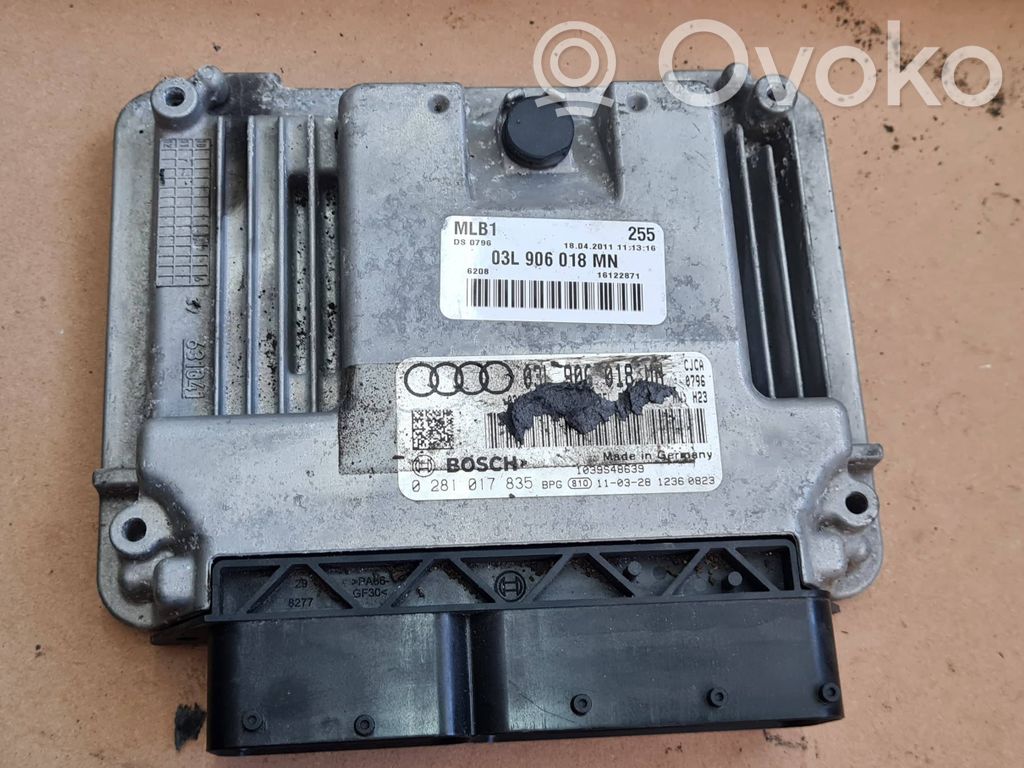 Engine control unit/module   03L906018MN,16122871