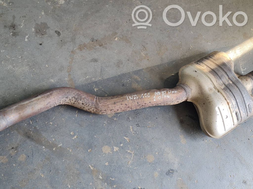Audi A5 Sportback 8TA Marmitta/silenziatore centrale 