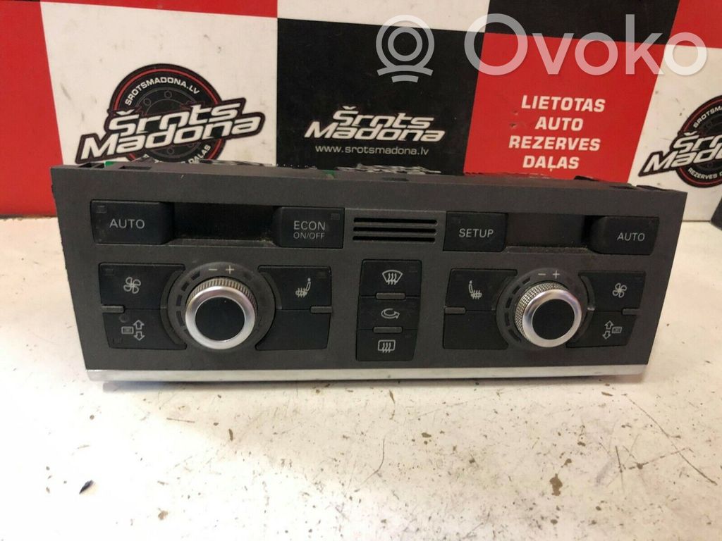Audi A6 S6 C6 4F Climate control unit 