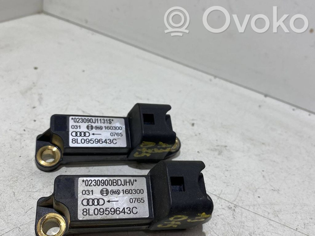 Audi A3 S3 8L Oro pagalvių smūgio daviklis 