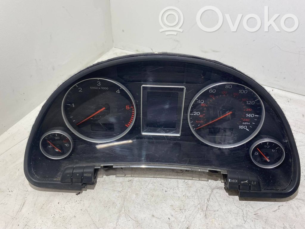 Audi A4 S4 B7 8E 8H Vitezometru (grup de instrumente) 