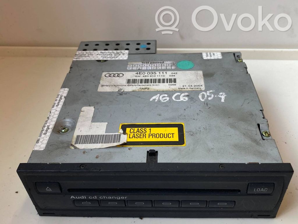 Audi A6 S6 C6 4F CD/DVD keitiklis 