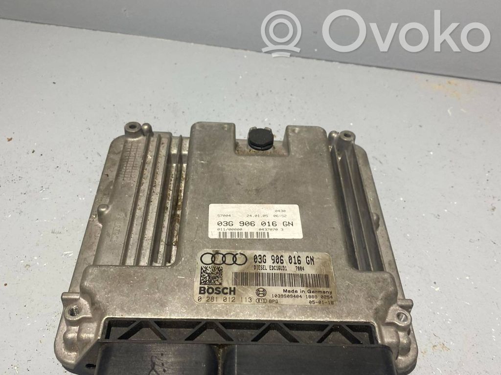 Audi A4 S4 B7 8E 8H Engine control unit/module 