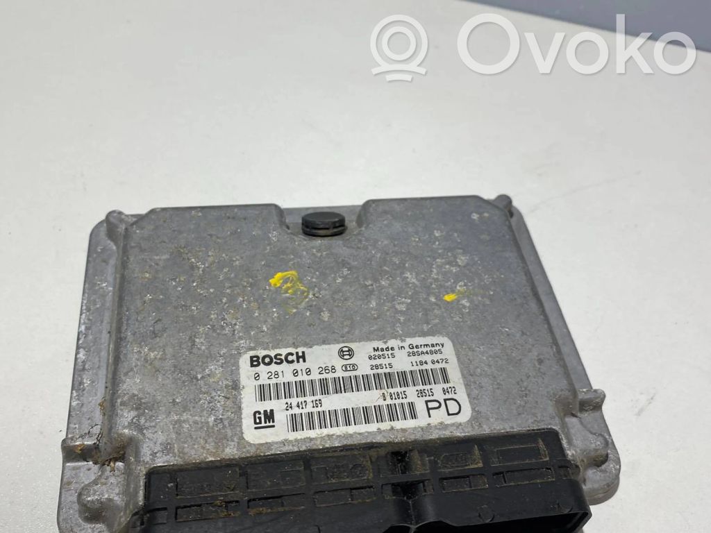 Opel Zafira A Engine control unit/module 
